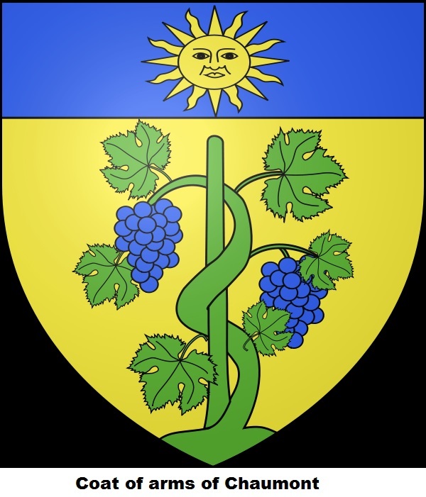 Coat of Arms for town Chaumont