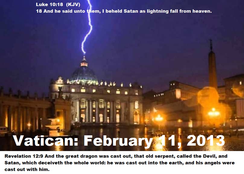 Satan fall like lightning