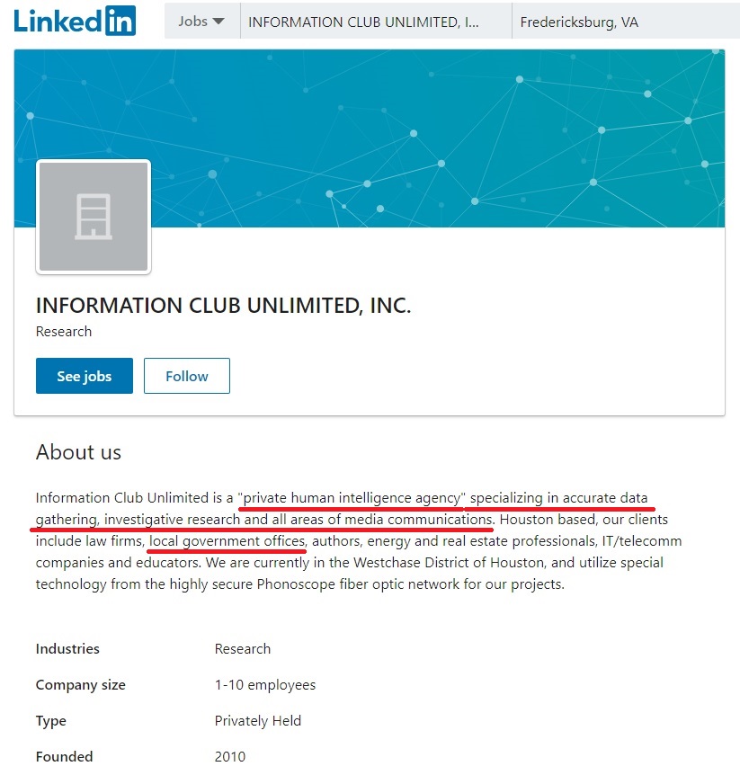 Human intelligence agency